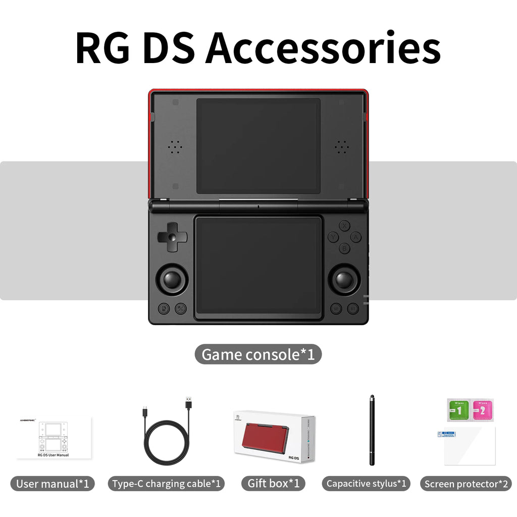 ANBERNIC RG DS - Consola Retro Portátil Android de Doble Pantalla
