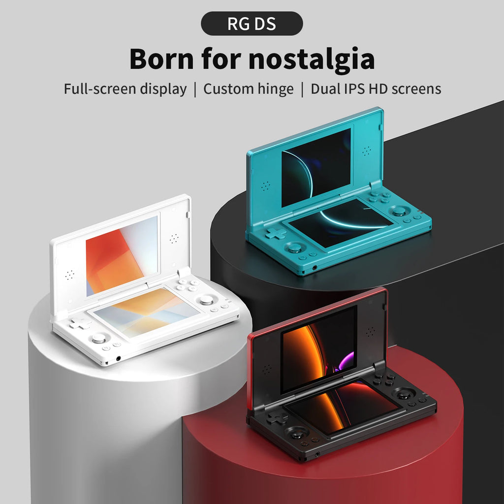 ANBERNIC RG DS - Consola Retro Portátil Android de Doble Pantalla