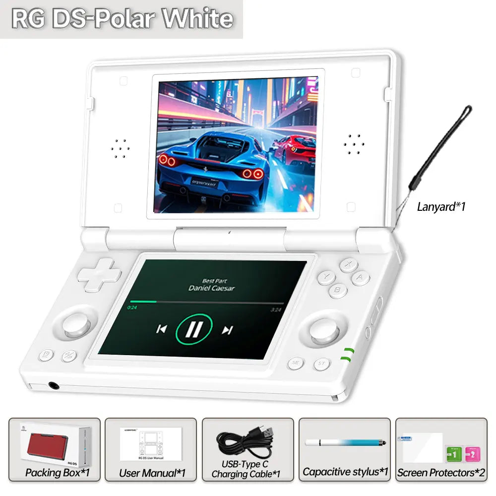 ANBERNIC RG DS - Consola Retro Portátil Android de Doble Pantalla